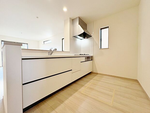 ホワイトを基調にした清潔感のあるデザイン。