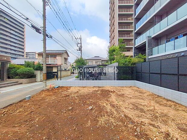 前面道路含む現地