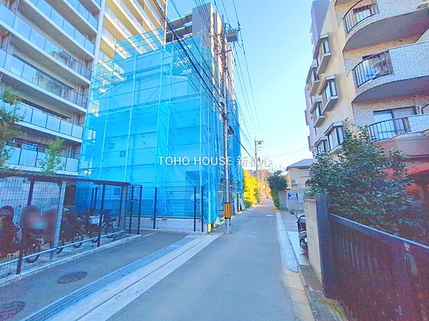 前面道路含む現地