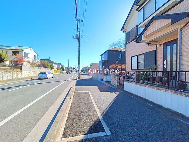 前面道路含む現地