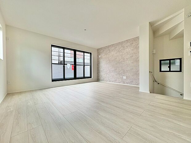 アクセントクロスで洗練されたデザイン空間を演出します。