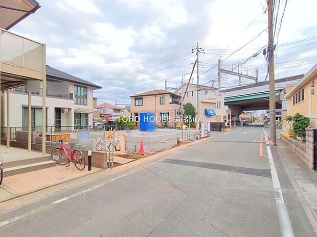 前面道路含む現地