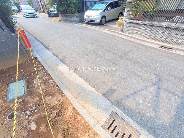 前面道路含む現地