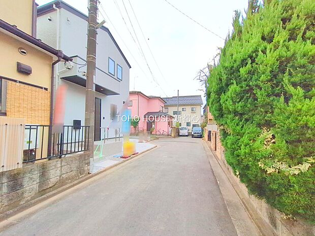 前面道路含む現地