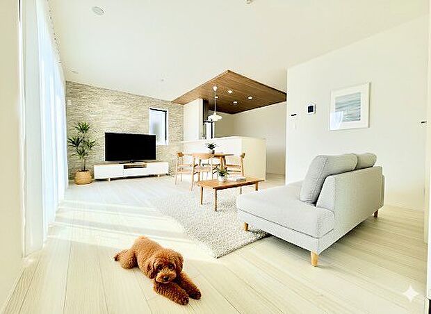 お気に入りのインテリアに囲まれた素敵な空間を創り上げてください。※現況の物件写真にＣＧ画像処理済