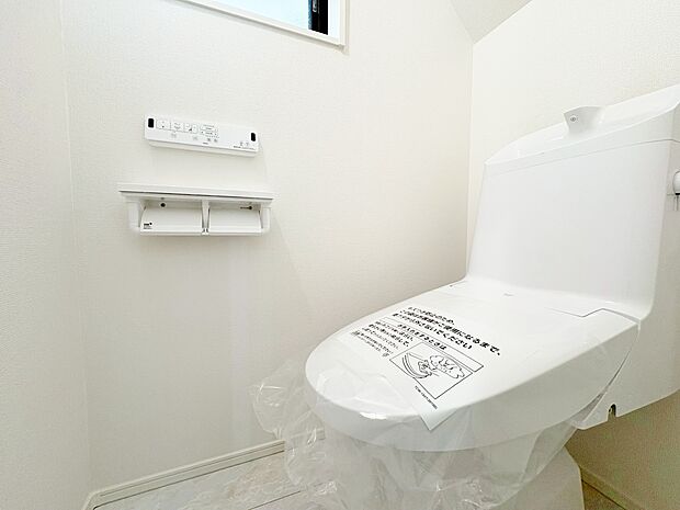 水周りはシンプルにホワイトで統一いたしました。