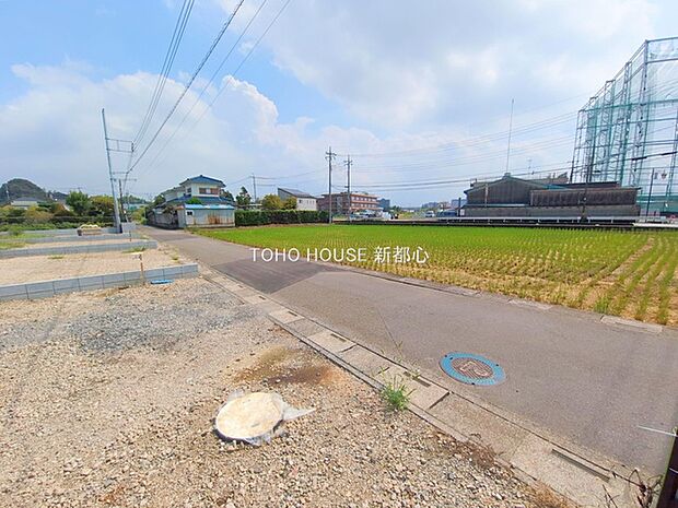 前面道路含む現地