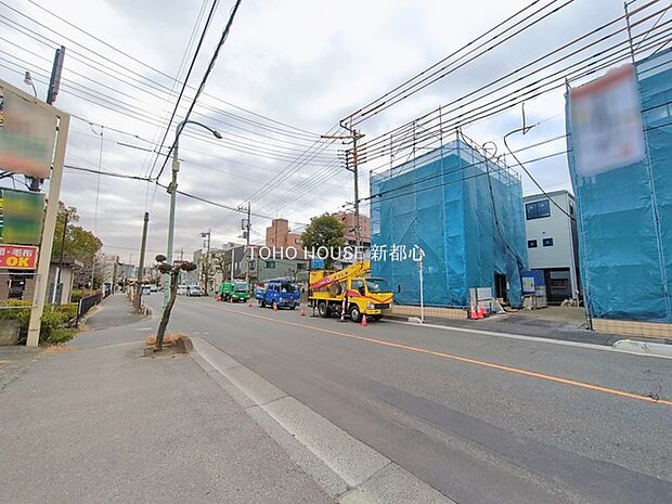 前面道路含む現地