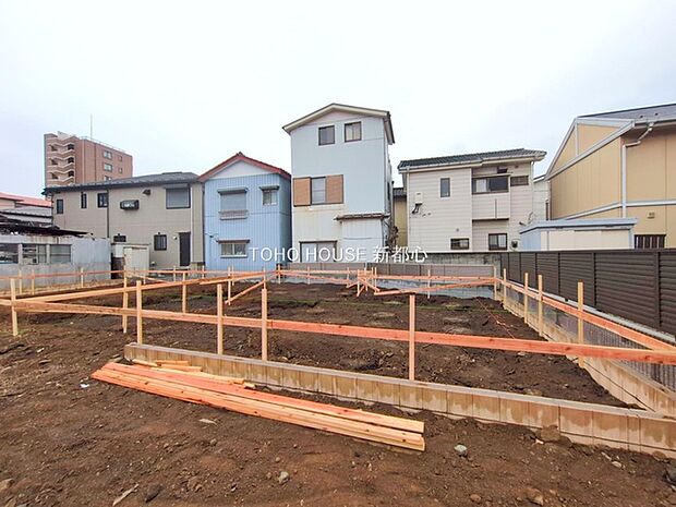 前面道路含む現地