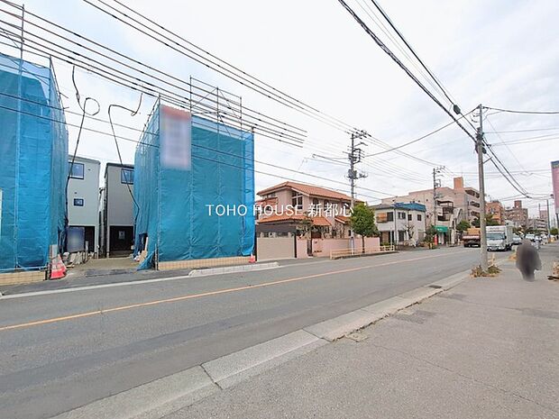 前面道路含む現地