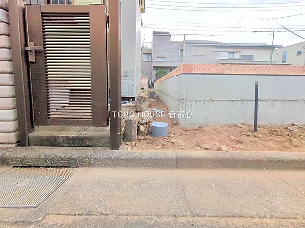 前面道路含む現地