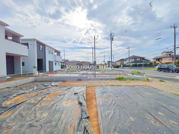 前面道路含む現地