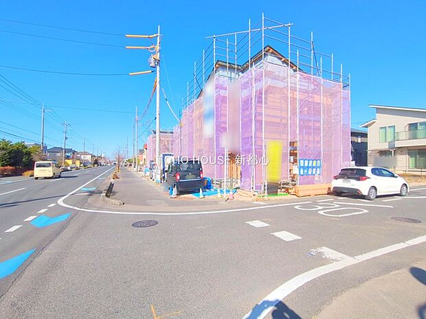 前面道路含む現地