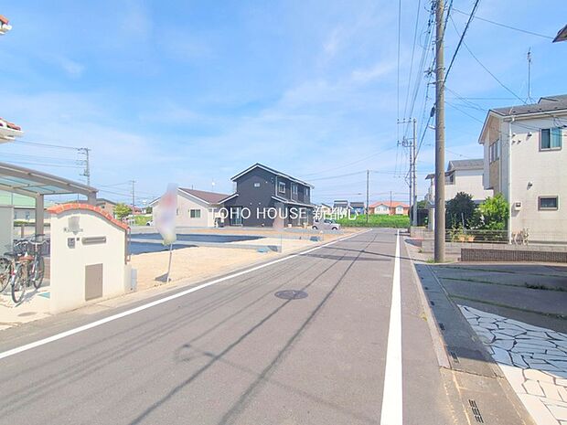 前面道路含む現地