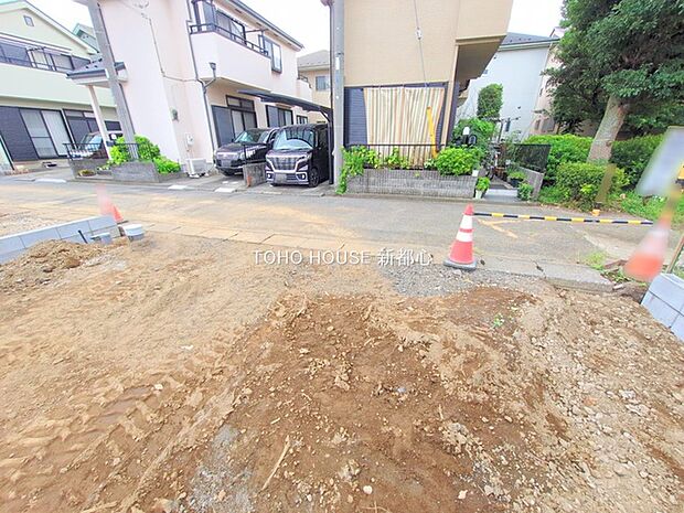 前面道路含む現地