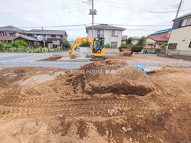 前面道路含む現地