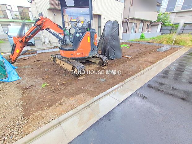 前面道路含む現地