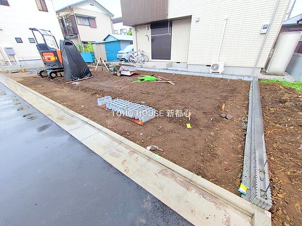 前面道路含む現地