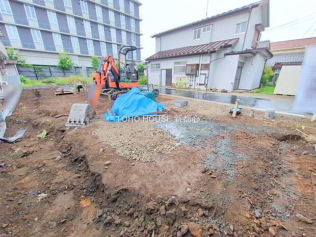 前面道路含む現地