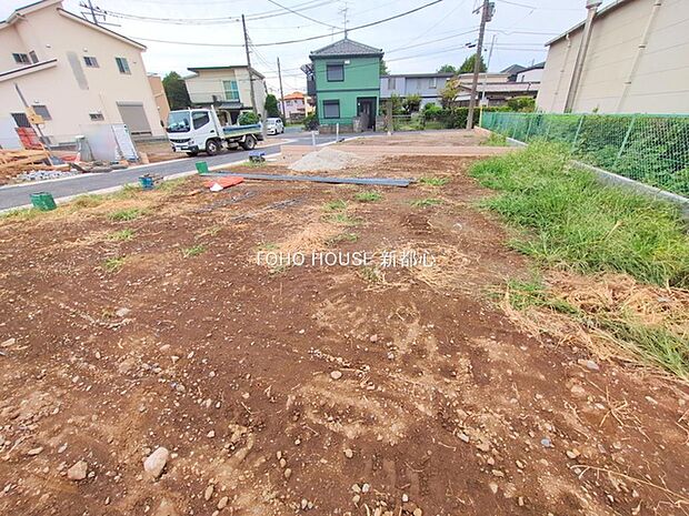 前面道路含む現地