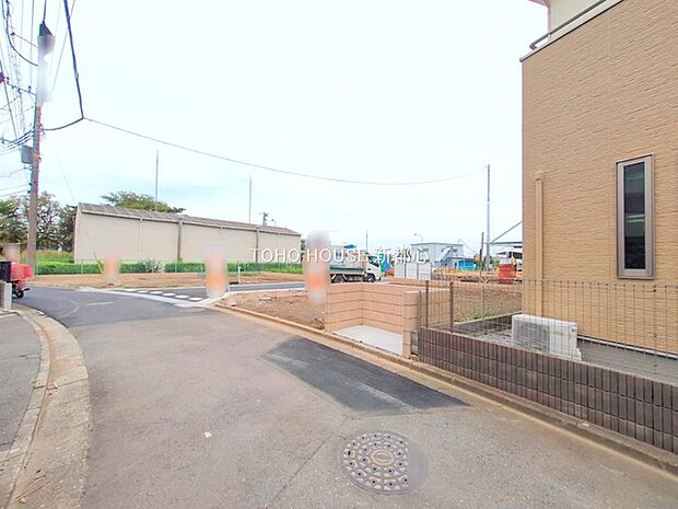 前面道路含む現地