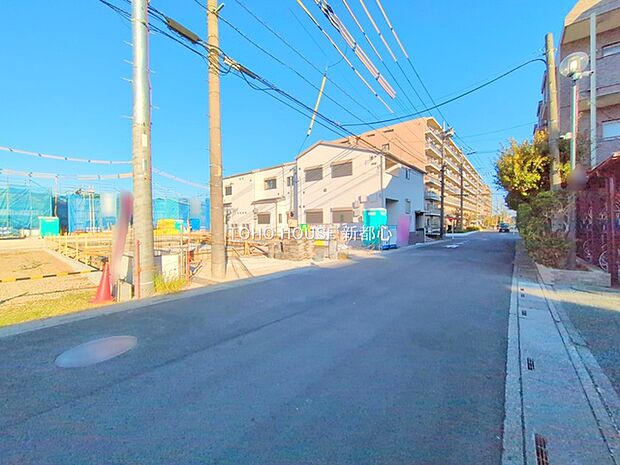 前面道路含む現地