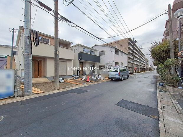 前面道路含む現地