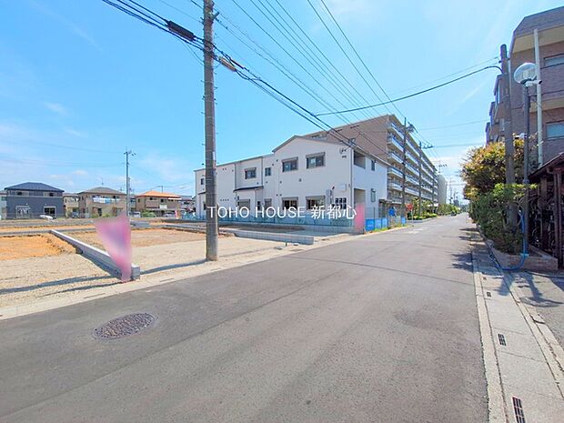 前面道路含む現地