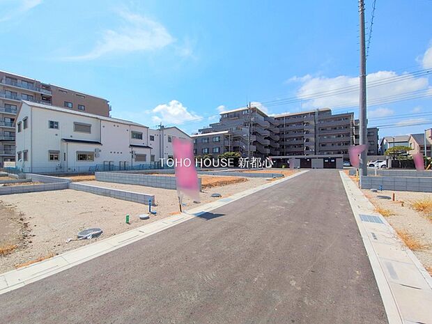 前面道路含む現地