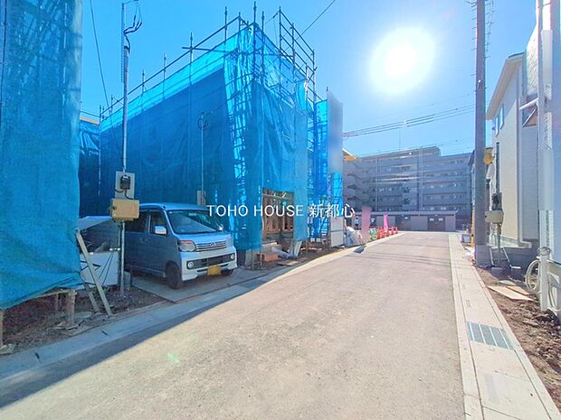 前面道路含む現地