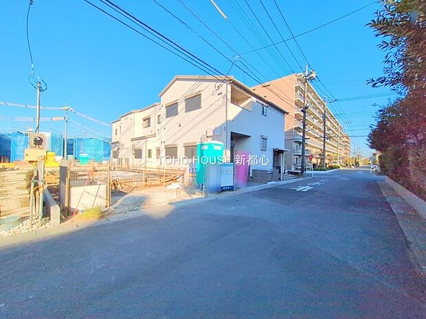 前面道路含む現地