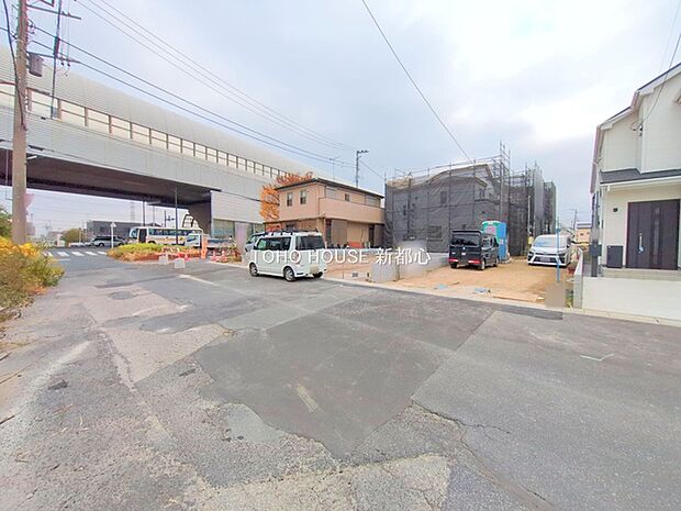 前面道路含む現地