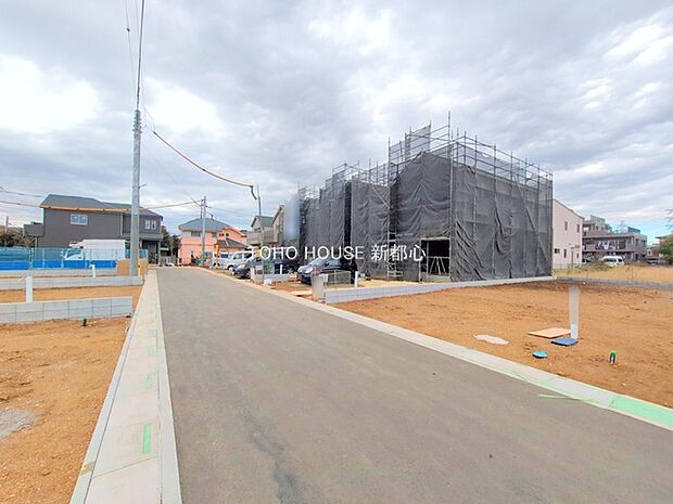 前面道路含む現地