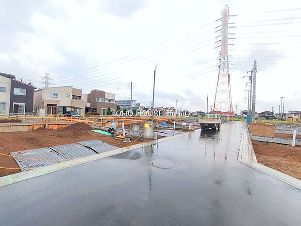 前面道路含む現地