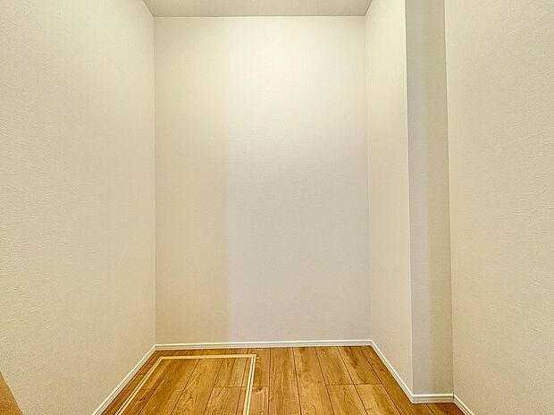 WIC付きだからお部屋のスペースを有効にコーディネートできます。