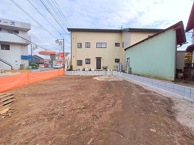 前面道路含む現地