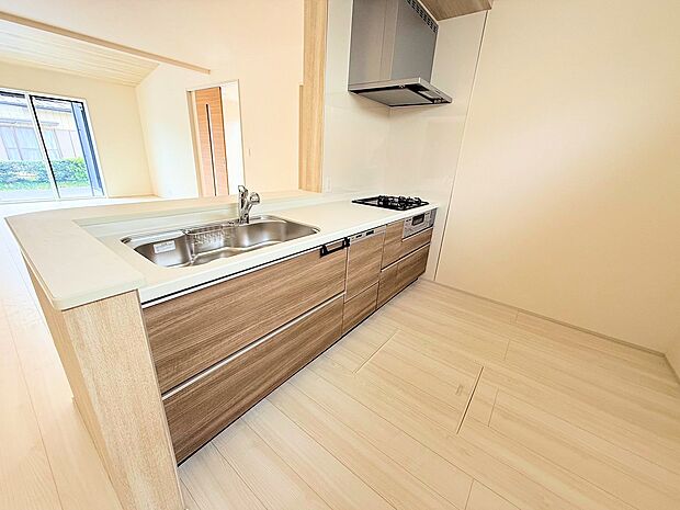 食洗機付きで毎日の家事の時短を叶えます。