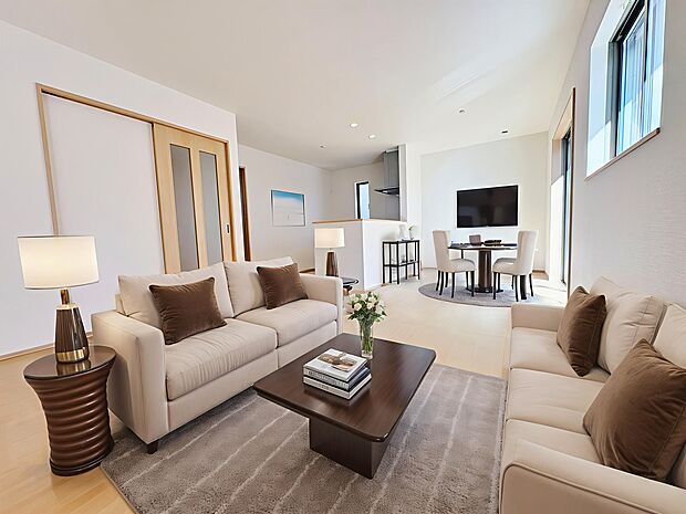 住む人の暮らしを心地よく彩り、愛着の深まる空間へ。※現況写真にCGによる画像処理済。