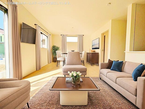 この場所を贅沢なまでに上質な空間に演出しております。※現況物件写真にCG画像処理済み