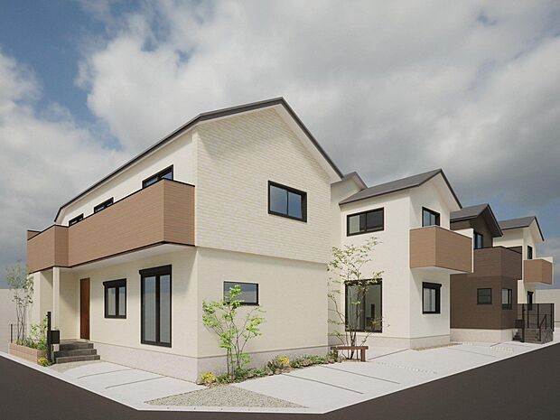 広々としたLDK19帖。水回りをまとめた家事ラク設計。