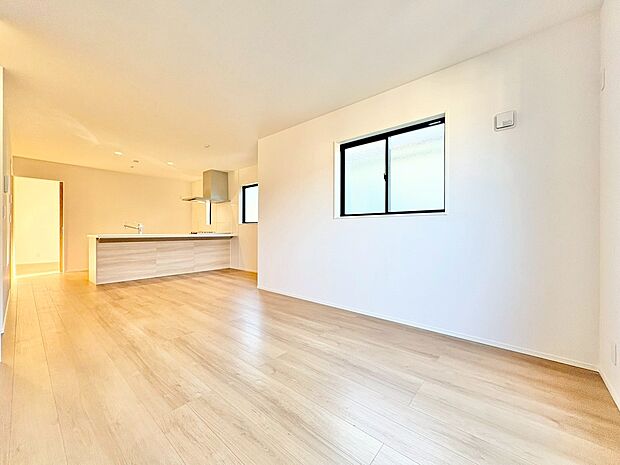 開放的なリビングでのびのびとした暮らしの実現へ。