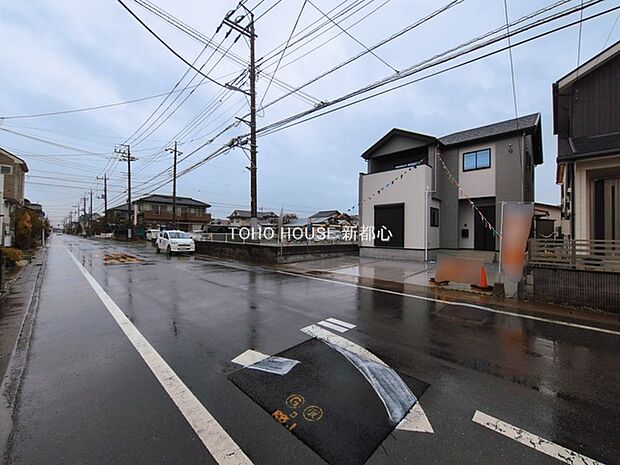 前面道路含む現地