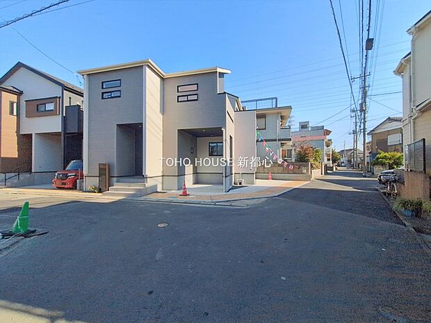 前面道路含む現地