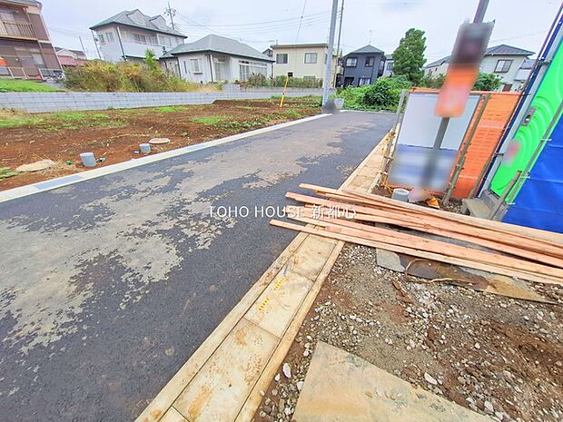 前面道路含む現地
