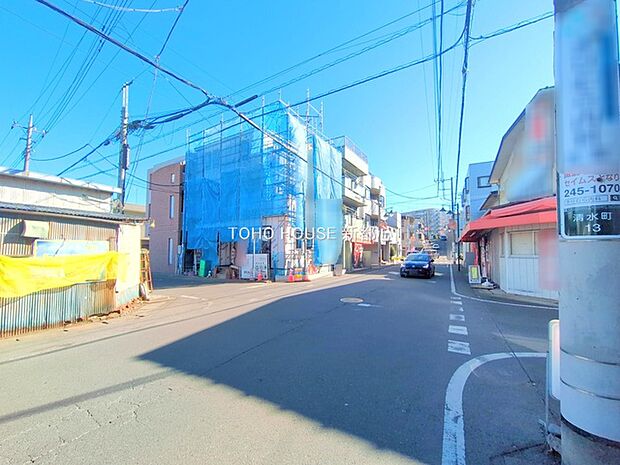 前面道路含む現地