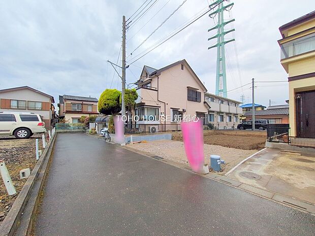 前面道路含む現地