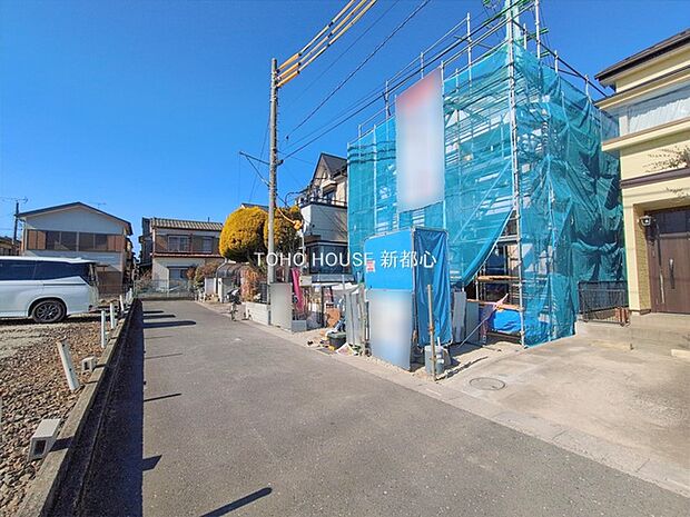 前面道路含む現地