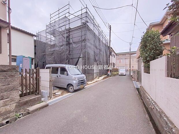 前面道路含む現地