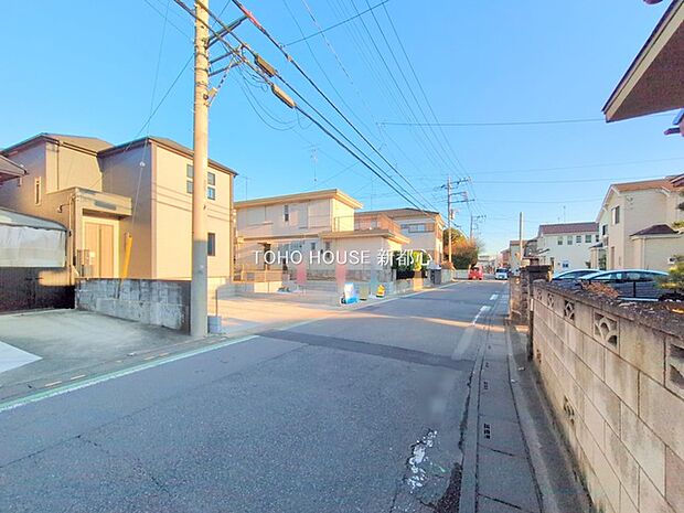 前面道路含む現地