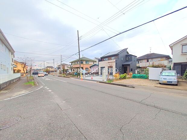 前面道路含む現地